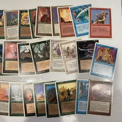 Vintage Magic the Gathering MTG Lot Of 36 Cards From The 1990s - Image 5