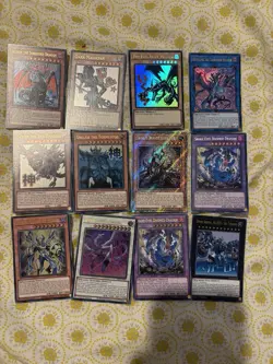 Yu-Gi-Oh! TCG Rarity Collection 5 Bundle of 12 Cards Inc Dark Magician & More NM - Image 1