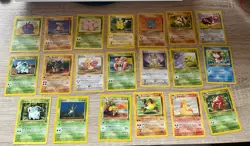 *No Dupes* Lot Of 20 Jungle Pokemon Cards Vintage WOTC Non-Holo Commons/Bulk - Image 1