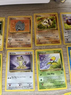 *No Dupes* Lot Of 20 Jungle Pokemon Cards Vintage WOTC Non-Holo Commons/Bulk - Image 4
