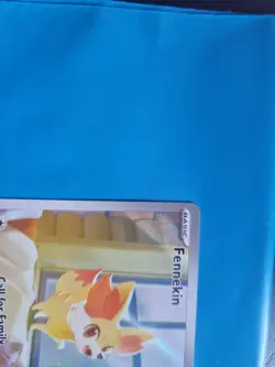 Pokemon TCG Chaos Rising Fennekin Pokemon Center 080 Stamped Promo Card - Image 3