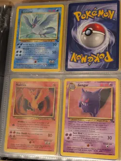 Pokemon Fossil Bundle (44 Cards No Dupes inc Gengar) Part Complete Set - NM/LP - Image 1