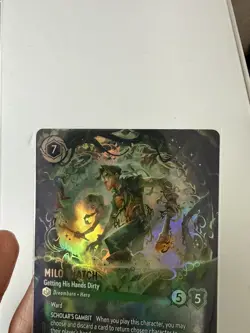 Disney Lorcana - Milo Thatch Getting His Hands Dirty 230/204 Enchanted - Image 2