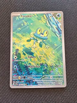 Pokemon TCG Froakie 088/086 Chaos Rising Illustration Rare Pokemon Card - NN - Image 1