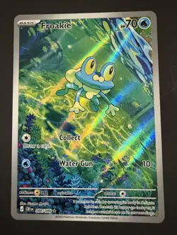Pokemon TCG Chaos Rising Froakie Full-Art Illustration Rare 088/086 MINT - Image 3
