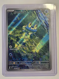 Pokemon TCG: Chaos Rising - Froakie (088/086) Illustration Rare Full Art Holo - Image 3