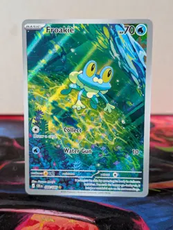 Froakie 088/086 Illustration Rare ME: Chaos Rising Pokemon TCG - NM - Image 1