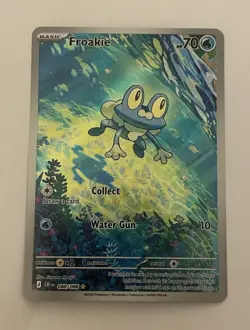Pokemon TCG Froakie 088/086 illustration rare chaos rising - Image 1