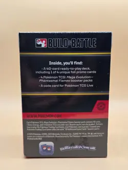 Pokemon TCG Phantasmal Flames Build and Battle Box - Brand New Sealed ✅ - Image 2