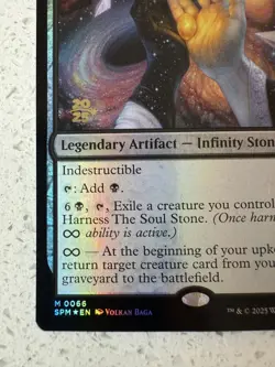 Magic The Gathering - The Soul Stone - Spider Man Prerelease Card! FOIL STAMP! - Image 5