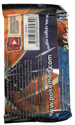 Pokemon TCG Sun & Moon Cosmic Eclipse Booster Pack Solgaleo & Lunala Art - Image 2