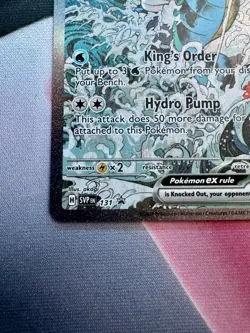 Pokemon Kingdra EX 131 TCG Shrouded Fable Scarlet Violet Promo - Image 5