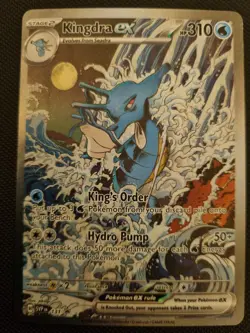 Pokemon Kingdra EX 131 TCG Shrouded Fable Scarlet Violet Promo Card - Image 1