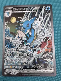 Pokemon Kingdra EX 131 TCG Shrouded Fable Scarlet Violet Promo - Image 1