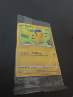 Pokemon Pikachu TCG Holo Rare Card Pokemon Go 028/078 Sealed Near Mint - Image 2