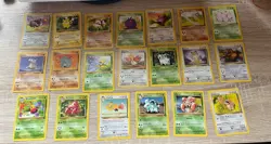 *No Dupes* Lot Of 20 Jungle Pokemon Cards Vintage WOTC Non-Holo Commons/Bulk - Image 1