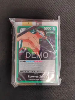 One Piece TCG Promotional Demo Deck Zoro New & Sealed - Image 1