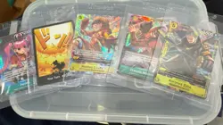 One Piece CCG Illustration Box Vol 3 & 4 Promos Lot Of 5 Luffy Zoro NEW Sealed - Image 1