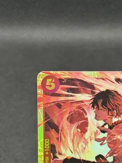 ONE PIECE TCG Portgas D. Ace OP16-118 SEC The Time of Battle ENGLISH SEC NM - Image 2