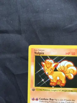 Pokemon Cards: Base Set 1st Edition Common: Vulpix 68/102 - Image 2