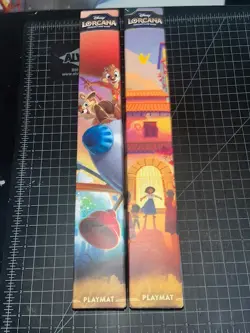 New Disney Lorcana TCG Chip 'n Dale Rescue Rangers Away! Encanto Playmat Bundle! - Image 2