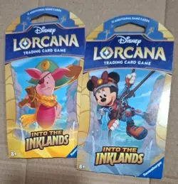 Disney Lorcana Booster Pack Into the Inklands, Sealed, 2-Packs (24 Random Cards) - Image 1