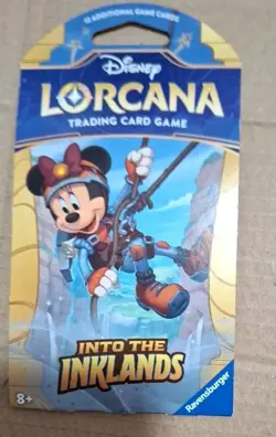 Disney Lorcana Booster Pack Into the Inklands, Sealed, 2-Packs (24 Random Cards) - Image 2