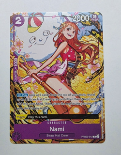 One Piece Nami PRB02-012 Welcome Pack Promo Full art 2026 Vol. 1 English - Image 1