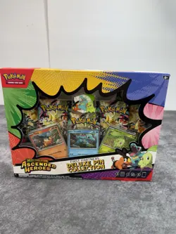 Pokemon TCG Ascended Heroes First Partner Deluxe Pin Collection 5 Packs SEALED - Image 1