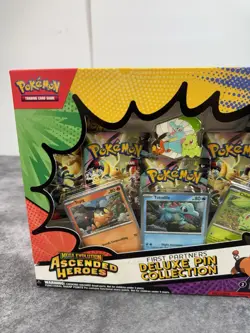 Pokemon TCG Ascended Heroes First Partner Deluxe Pin Collection 5 Packs SEALED - Image 2