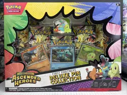 Pokemon TCG Ascended Heroes First Partner Deluxe Pin Collection Box Sealed New - Image 1