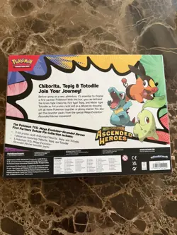 Pokemon TCG Ascended Heroes First Partner Deluxe Pin Collection - SEALED - Image 2
