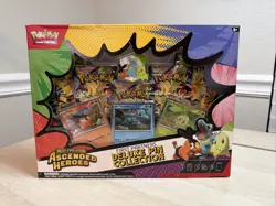 Pokemon TCG Ascended Heroes First Partner Deluxe Pin Collection - w/ Mild Crease - Image 1