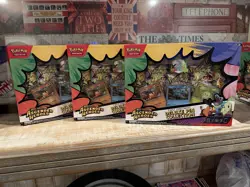 Pokemon TCG Ascended Heroes First Partner Deluxe Pin Collection Sealed 3 Boxes - Image 1