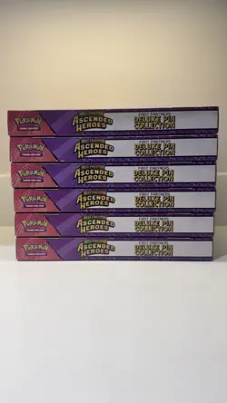 Pokemon TCG Mega Evolution Ascended Heroes Deluxe Pin Collection First Partner - Image 2