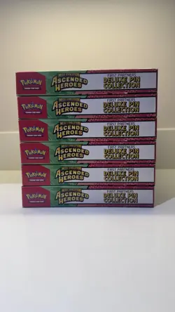 Pokemon TCG Mega Evolution Ascended Heroes Deluxe Pin Collection First Partner - Image 4