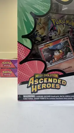 Pokemon TCG Mega Evolution Ascended Heroes Deluxe Pin Collection First Partner - Image 5