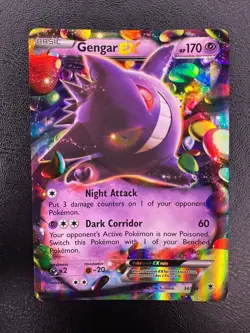 Gengar EX 34/119 XY NM Phantom Forces Holo Pokemon Card - Image 1