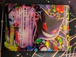 Pokemon Gengar EX TCG Card 34/119 XY Phantom Forces Holo - Image 1