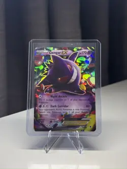 Gengar EX 34/119 XY Phantom Forces Holo Pokemon TCG 2014 LP - Image 1
