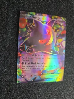 Pokemon Gengar EX TCG Holo Card 34/119 XY Phantom Forces ✨ - Image 5