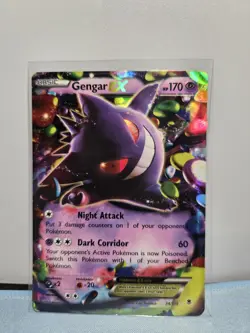 Pokemon TCG Gengar EX 34/119 Ultra Rare Holo, XY - Phantom Forces - Image 1