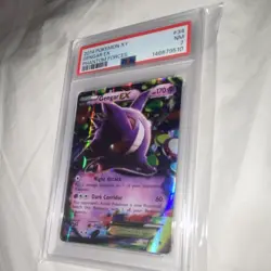 POKEMON GENGAR EX 34/119 XY PHANTOM FORCES ULTRA RARE HOLO 170HP PSA 7 - Image 1