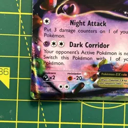 Pokemon Gengar EX TCG Holo Card 34/119 XY Phantom Forces - Image 4