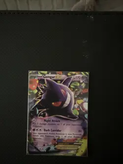 Pokemon Gengar EX TCG Holo Card 34/119 XY Phantom Forces - Image 1