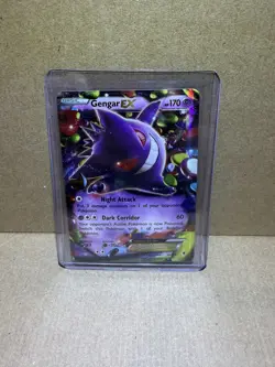 Pokemon TCG XY Phantom Forces - Gengar EX 34/119 XY Holo NM-LP - Image 1