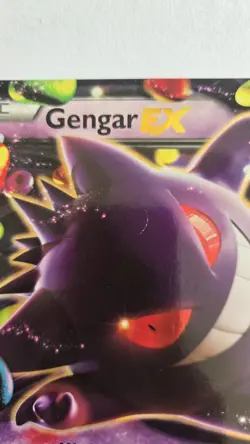 Pokemon Jumbo Gengar EX 34/119 Holo XY Phantom Forces Moderately Played - Image 3