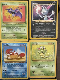 Lot of 24 Vintage Pokemon Cards, HP-DMG Rares, Holo, Neo, Base 2, Fossil, Jungle - Image 3