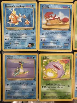 Lot of 24 Vintage Pokemon Cards, HP-DMG Rares, Holo, Neo, Base 2, Fossil, Jungle - Image 4