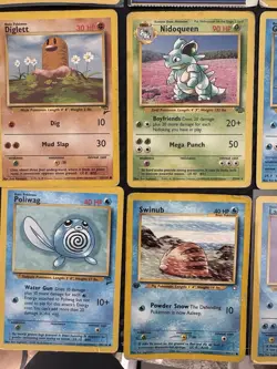 Lot of 24 Vintage Pokemon Cards, HP-DMG Rares, Holo, Neo, Base 2, Fossil, Jungle - Image 5